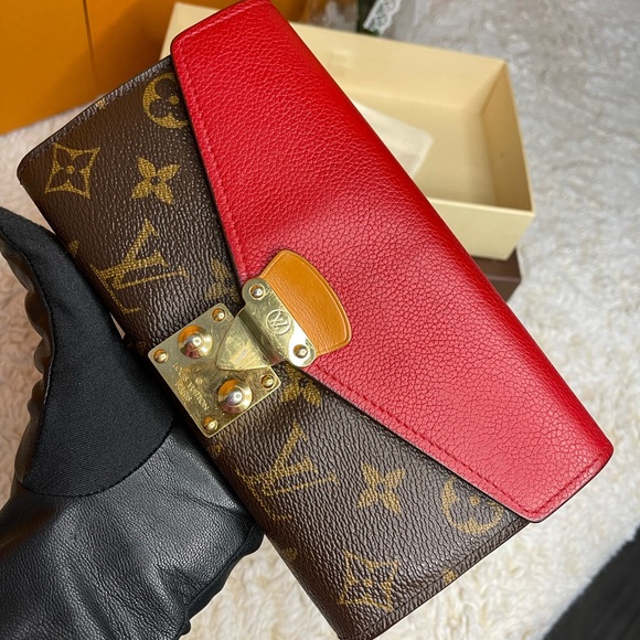 Monogram Porte Feiulle Long Bifold Wallet - Picture 4 of 16